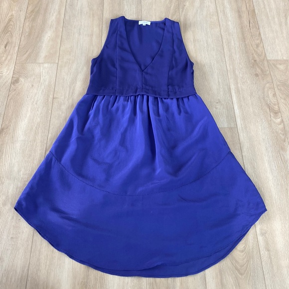 Aritiza Wilfred Colbalt Blue Dress size 0 - Picture 1 of 4